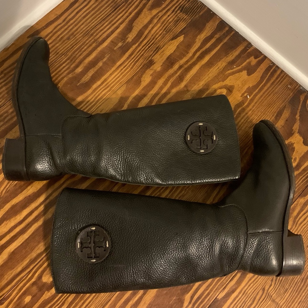 Tory Burch Tall Knee High Riding Boots Size 7.5